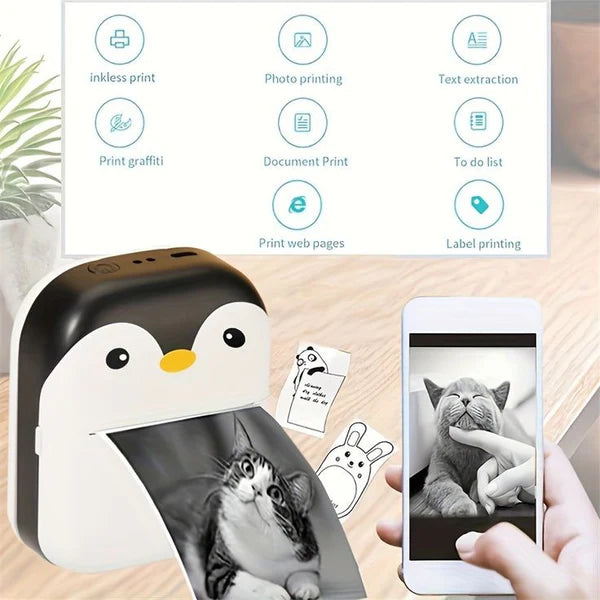 Rechargeable Portable Mini Printer