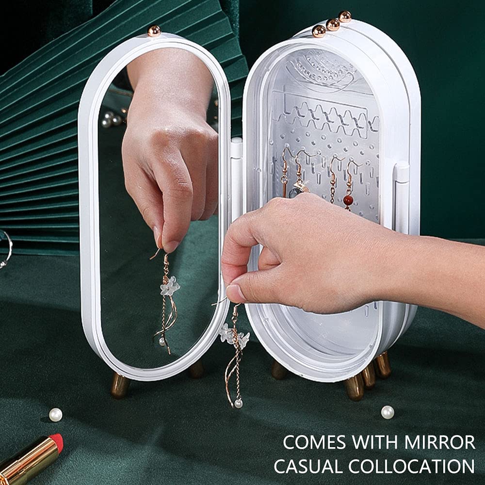 Jewellery Box Organiser with Mirror -