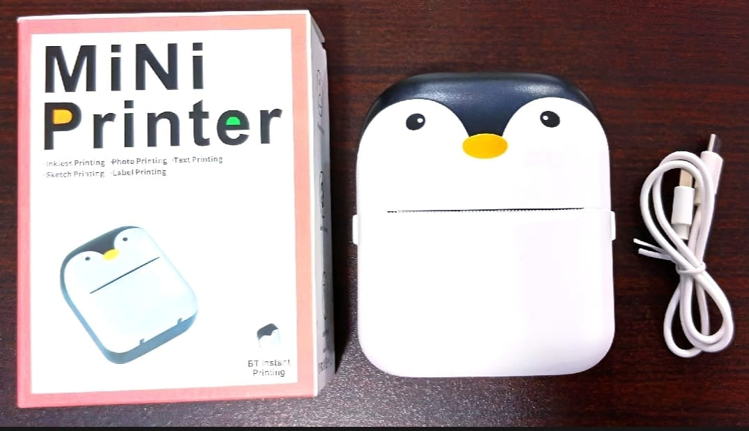 Rechargeable Portable Mini Printer