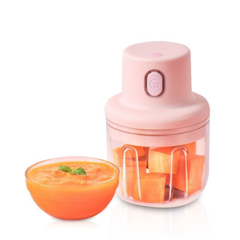Mini Food Chopper Portable USB Rechargeable
