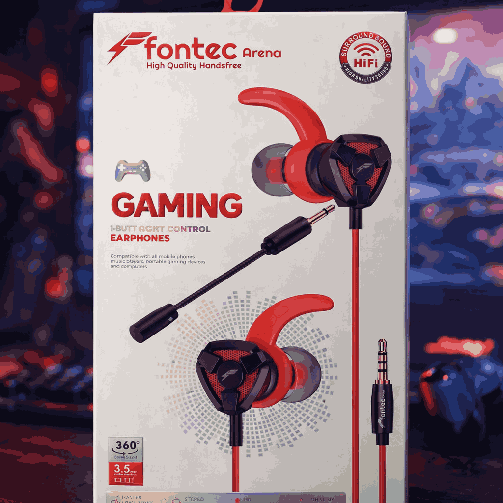 Fontec Arena Gaming Earphones