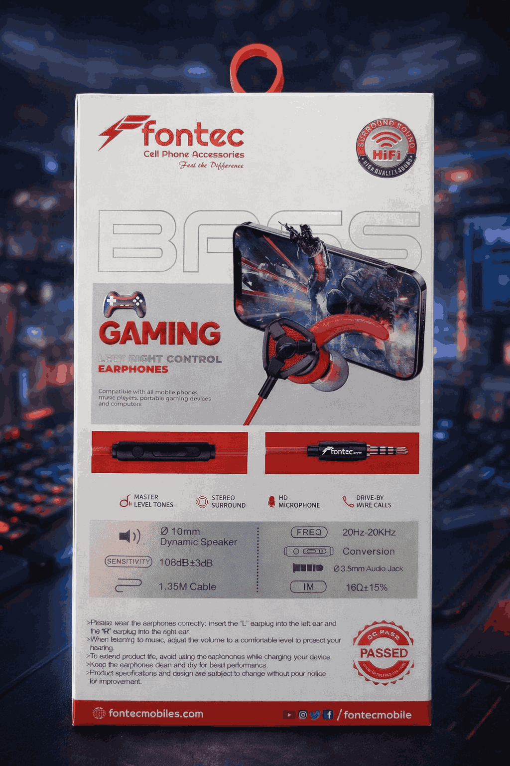 Fontec Arena Gaming Earphones