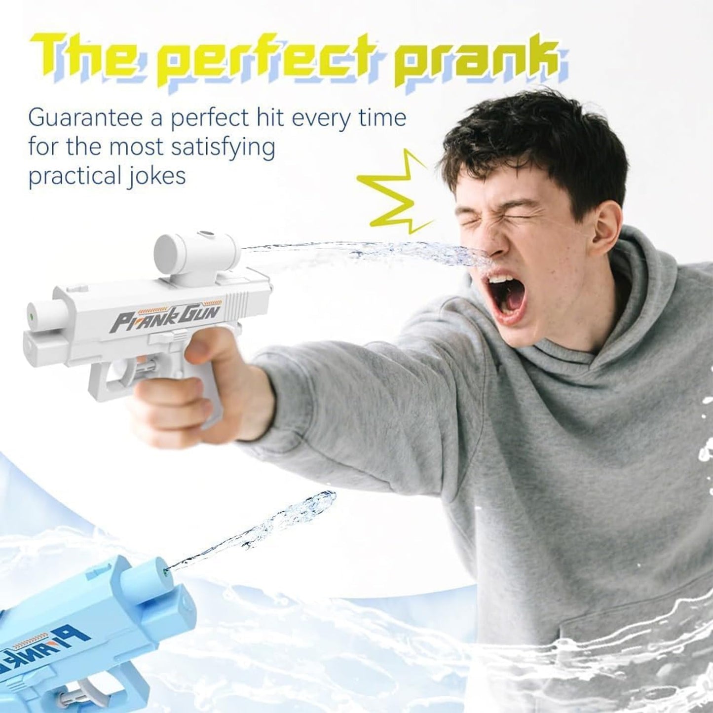 Double-Sided Prank Water Gun Toy